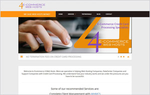 Ecommerce 4 Web Hosts